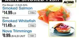 Restaurant Depot ACME SMOKED FISH offer