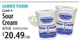 Restaurant Depot JAMES FARM Grade A Sour Cream offer