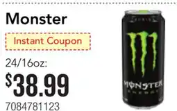 Restaurant Depot Monster offer