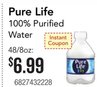 Restaurant Depot Pure Life 100% Purified Water offer