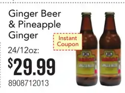 Restaurant Depot Ginger Beer & Pineapple Ginger offer