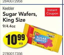 Restaurant Depot Keebler Sugar Wafers, King Size offer