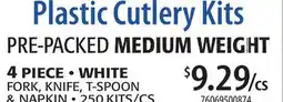 Restaurant Depot Plastic Cutlery Kits offer
