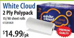 Restaurant Depot White Cloud 2 Ply Polypack offer