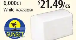 Restaurant Depot SUNSET BRANDS White offer