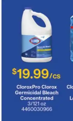 Restaurant Depot CloroxPro Clorox Germicidal Bleach Concentrated offer