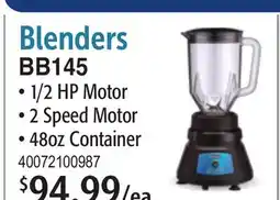 Restaurant Depot Blenders BB145 offer