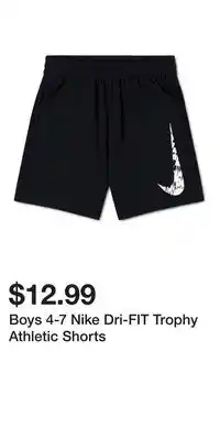 Kohl's Boys 4-7 Nike Dri-FIT Trophy Athletic Shorts offer
