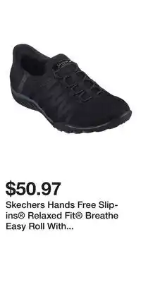 Kohl's Skechers Hands Free Slip-ins Relaxed Fit Breathe Easy Roll With Me Women's Shoes offer