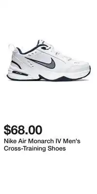 Kohl's Nike Air Monarch IV Men's Cross-Training Shoes offer
