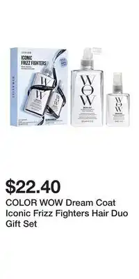 Kohl's COLOR WOW Dream Coat Iconic Frizz Fighters Hair Duo Gift Set offer