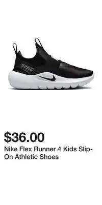 Kohl's Nike Flex Runner 4 Kids Slip-On Athletic Shoes offer
