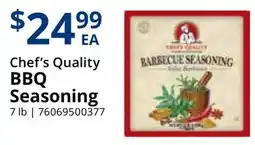 Restaurant Depot Chef's Quality BBQ Seasoning offer