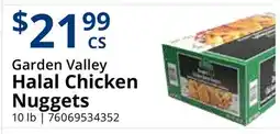 Restaurant Depot Garden Valley Halal Chicken Nuggets offer