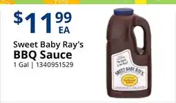 Restaurant Depot Sweet Baby Ray's BBQ Sauce offer