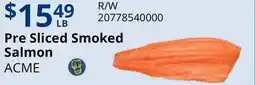 Restaurant Depot Pre Sliced Smoked Salmon offer
