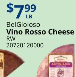 Restaurant Depot BelGioioso Vino Rosso Cheese offer