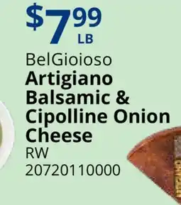 Restaurant Depot BelGioioso Artigiano Balsamic & Cipolline Onion Cheese offer
