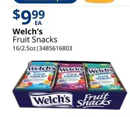 Restaurant Depot Welch's Fruit Snacks offer