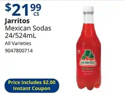 Restaurant Depot Jarritos Mexican Sodas offer