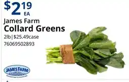 Restaurant Depot James Farm Collard Greens offer