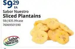 Restaurant Depot Sabor Nuestro Sliced Plantains offer