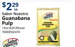 Restaurant Depot Sabor Nuestro Guanabana Pulp offer