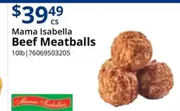Restaurant Depot Mama Isabella Beef Meatballs offer