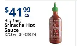 Restaurant Depot Huy Fong Sriracha Hot Sauce offer