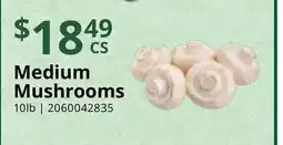 Restaurant Depot Medium Mushrooms offer