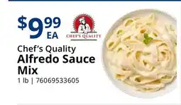 Restaurant Depot Chef's Quality Alfredo Sauce Mix offer