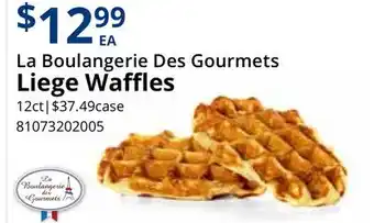 Restaurant Depot La Boulangerie Des Gourmets Liege Waffles offer