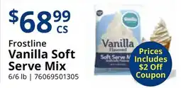 Restaurant Depot Frostline Vanilla Soft Serve Mix offer