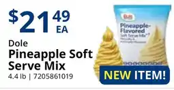 Restaurant Depot Dole Pineapple Soft Serve Mix offer