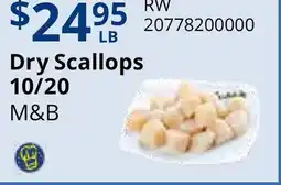Restaurant Depot Dry Scallops offer