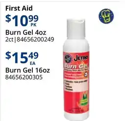 Restaurant Depot First Aid Burn Gel offer