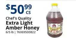 Restaurant Depot Chef's Quality Extra Light Amber Honey offer