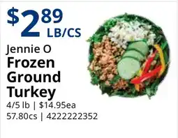 Restaurant Depot Jennie O Frozen Ground Turkey offer