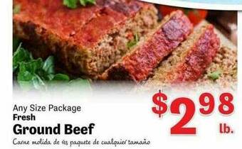 Food Depot Fresh Ground Beef offer
