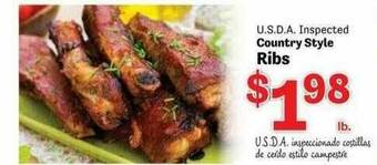 Food Depot Country Style Ribs offer