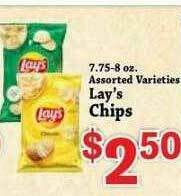 Food Depot Lay's Chips offer