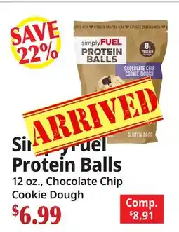 Ocean State Job Lot SimplyFuel Protein Balls offer