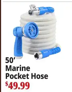 Ocean State Job Lot 50' Marine Pocket Hose offer