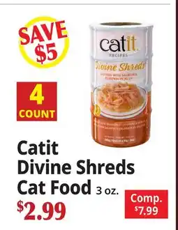 Ocean State Job Lot Catit Divine Shreds Cat Food offer