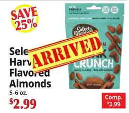 Ocean State Job Lot Select Harvest Flavored Almonds offer