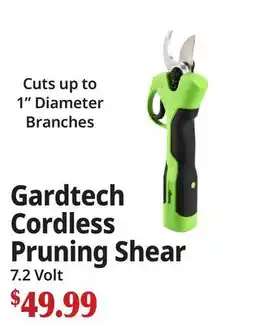 Ocean State Job Lot Gardtech Cordless Pruning Shear offer