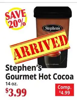 Ocean State Job Lot Stephen's Gourmet Hot Cocoa offer