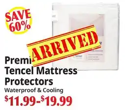 Ocean State Job Lot Premium Tencel Mattress Protectors offer