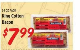Rouses King Cotton Bacon offer