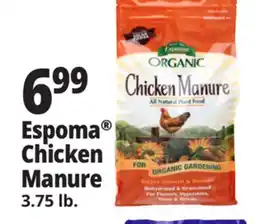 Ocean State Job Lot Espoma Chicken Manure offer